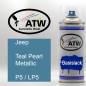 Preview: Jeep, Teal Pearl Metallic, P5 / LP5: 400ml Sprühdose, von ATW Autoteile West.